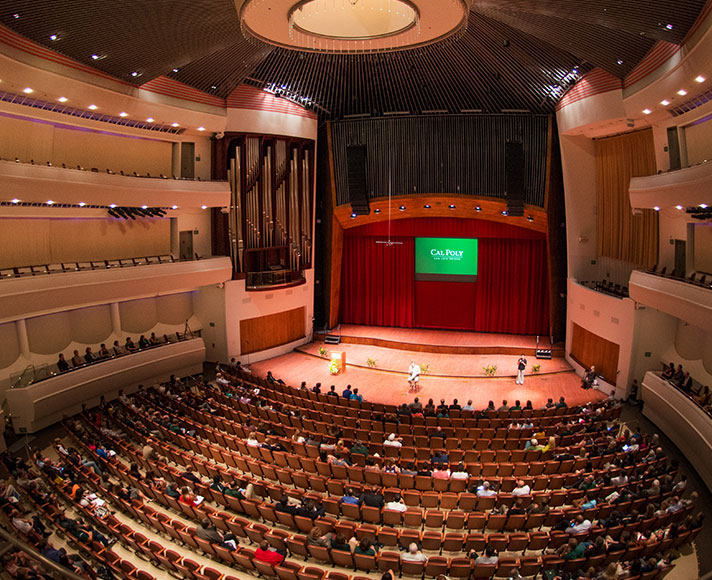 Show at the Performing Arts Center in San Luis Obispo