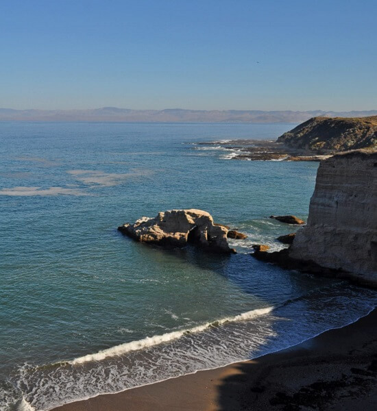 Photo of the beach from Montana de Oro