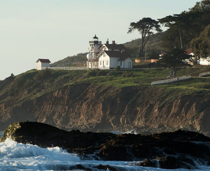 View of the Point San Luis Lighthouse