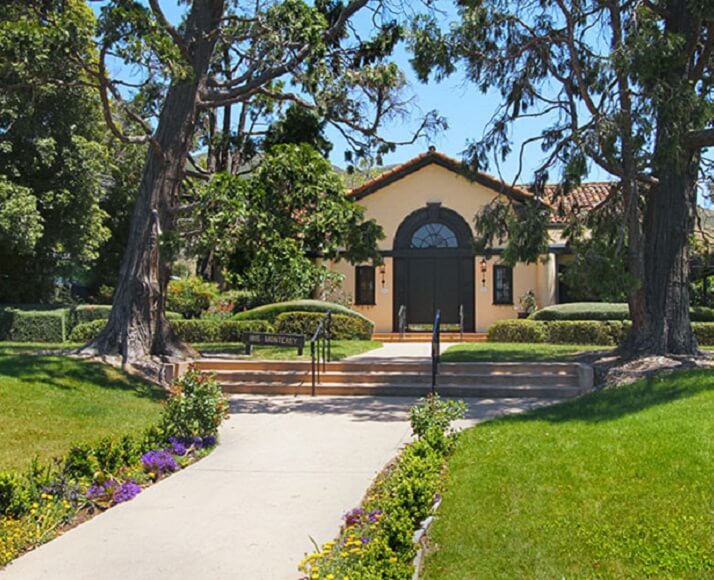 The outisde of the Monday Club in San Luis Obispo, California