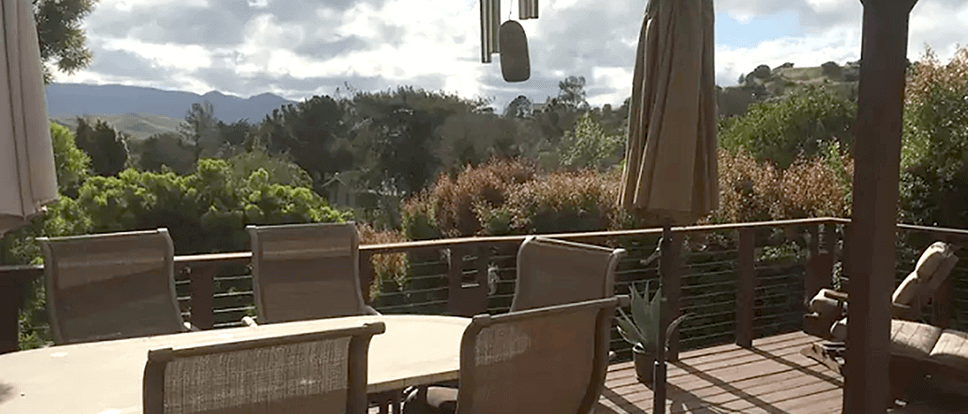View from Suite with a View in San Luis Obispo California