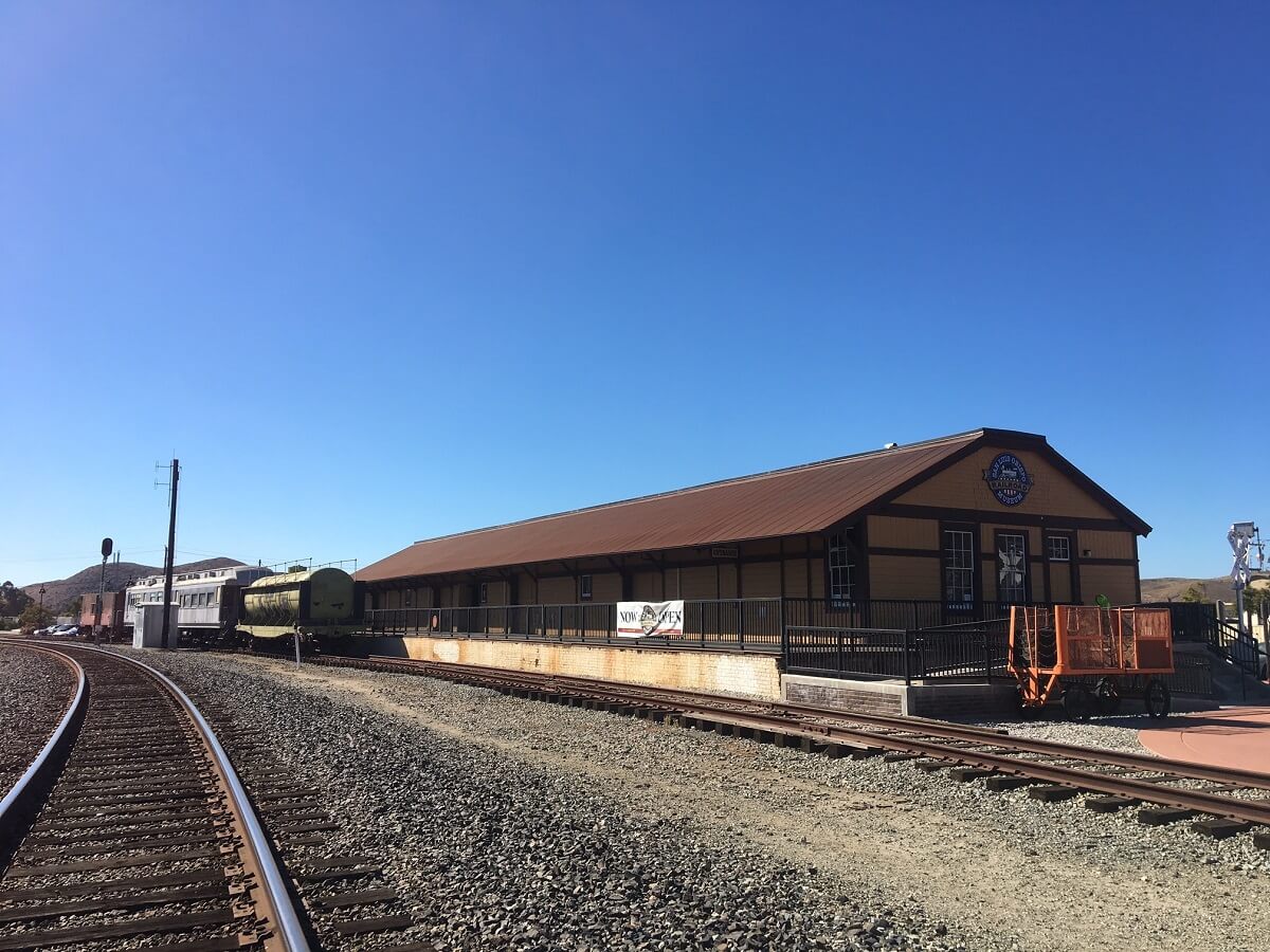 SLO Railroad Museum Building, a historic site in San Luis Obispo