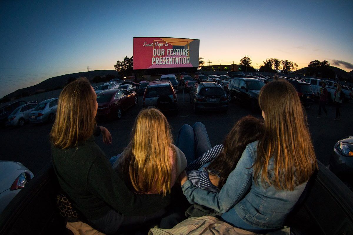 The Sunset Drive-In Movie Theater in SLO