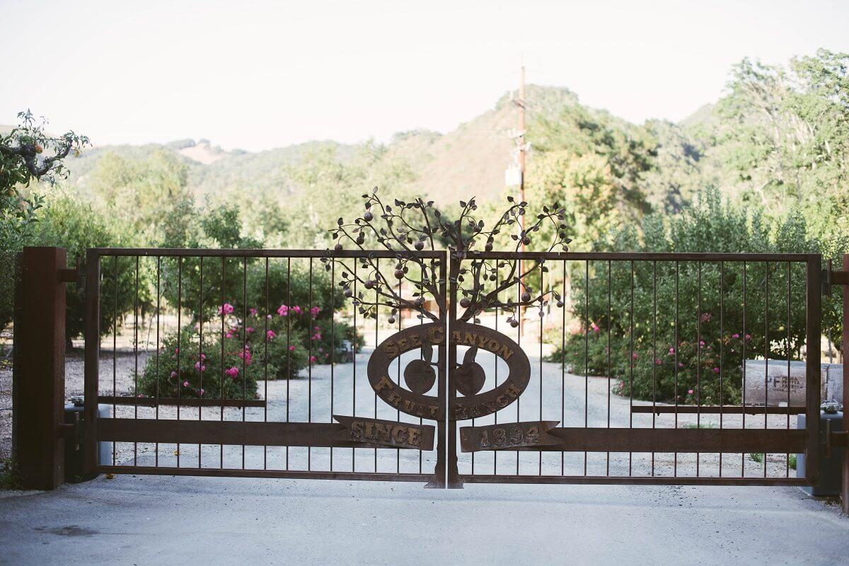 See Canyon Fruit Ranch Gate in Avila Beach, CA