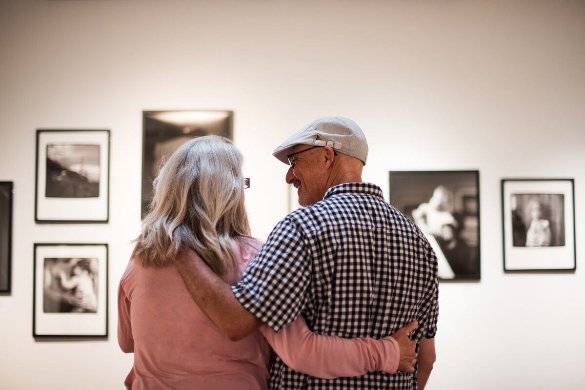 Couple at the SLO Museum of Art