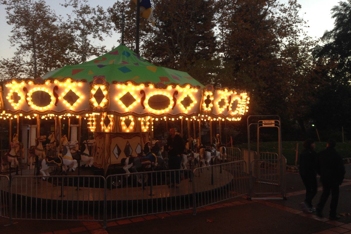 Classic Carousel in Mission Plaza