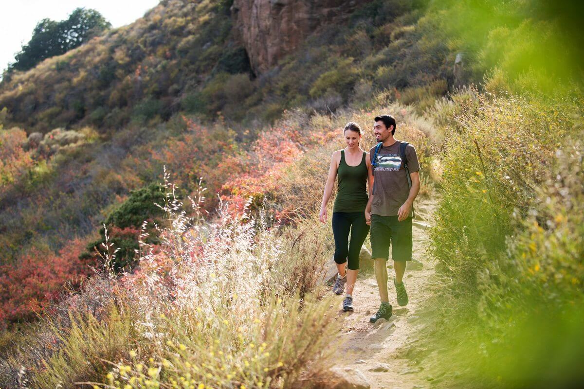 Couple Hiking on Cerro San Luis