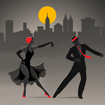 Couple dancing
