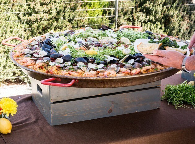Perinet and Paella at Tolosa San Luis Obispo