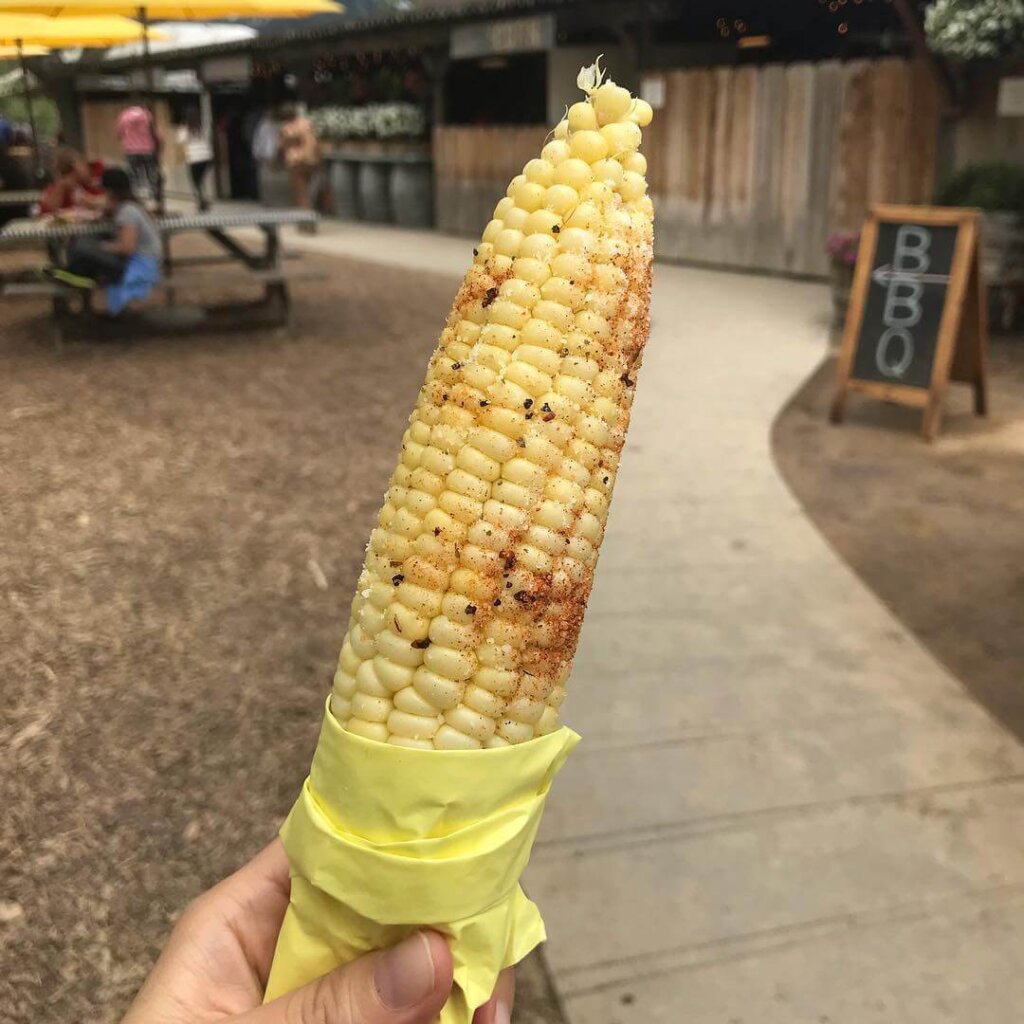 Corn on the cob in San Luis Obispo, CA