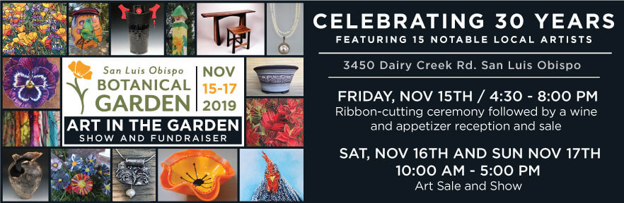 Art Show and Fundraiser at SLO Botanical Garden