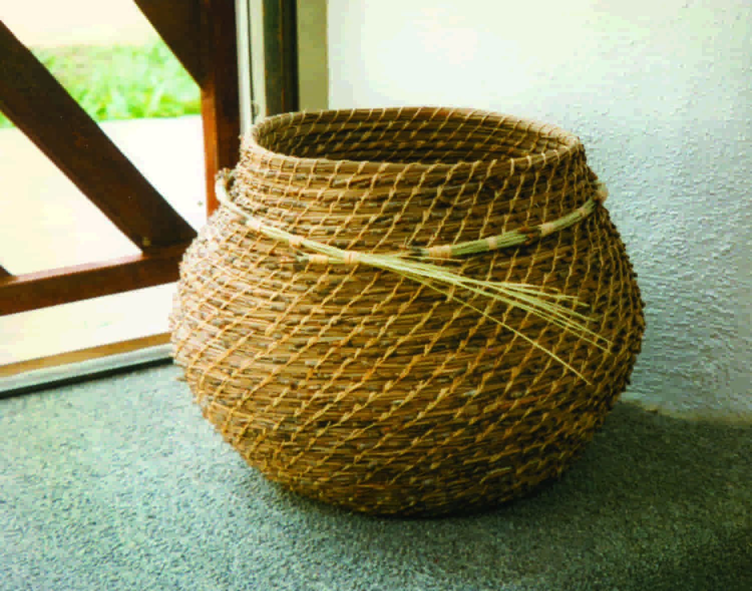 Needle Basket Weaving SLO Botanical Gardens