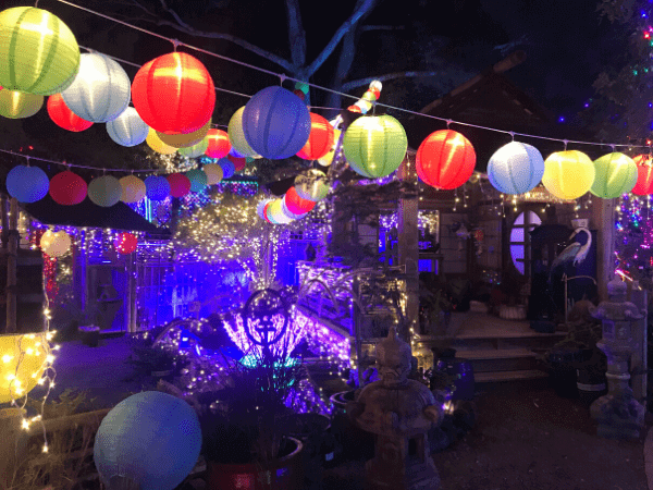 Japanese Garden at the Cambria Christmas Market