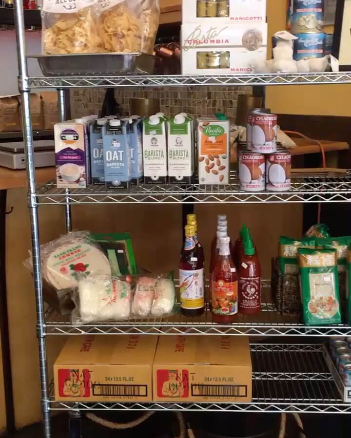 Picture of pantry at Novo in San Luis Obispo