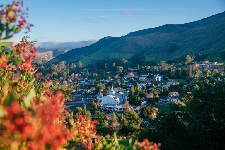 View of San Luis Obispo from Terrace Hill