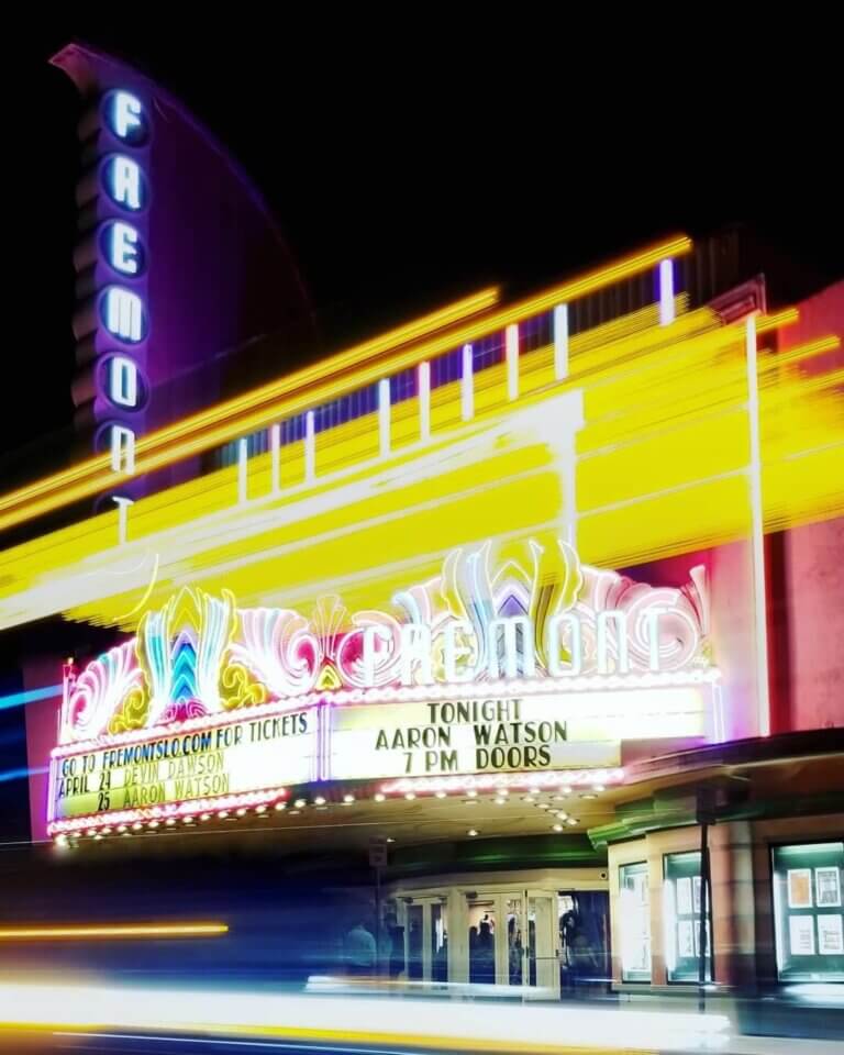 the front of the fremont theater