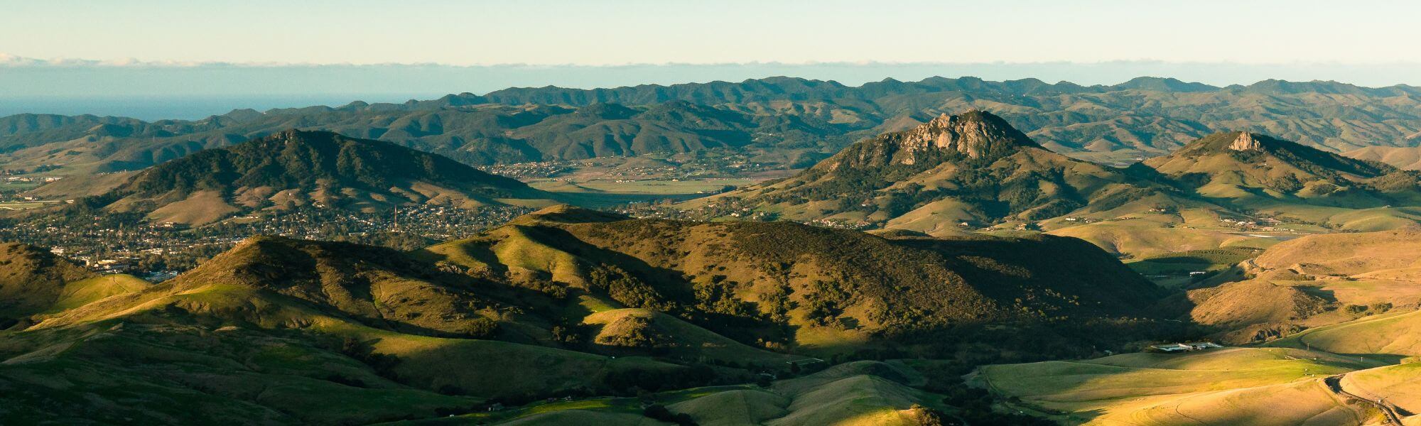 View of SLO in the Morning