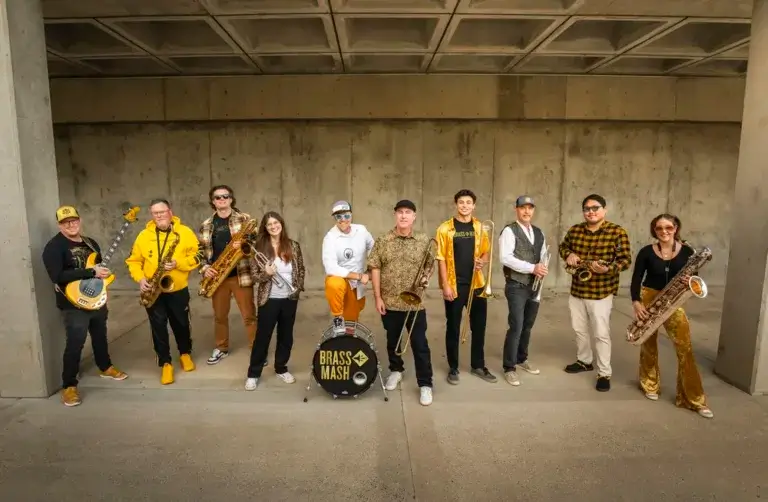 Concerts in the Plaza: Family Night Block Party! Brass Mash and Holding Pattern