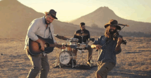 Concerts in the Plaza 30th Anniversary Block Party: Moonshiner Collective and Max MacLaury & The Compromisers