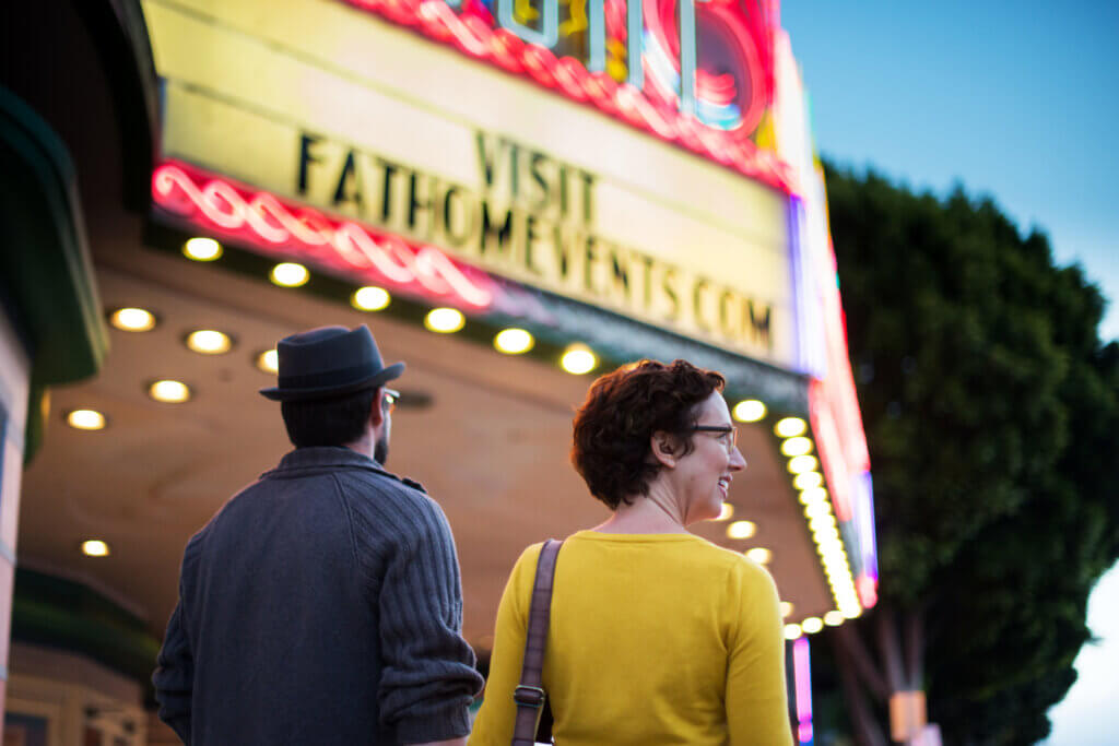 Couple-looking-at-Fremont-Theater