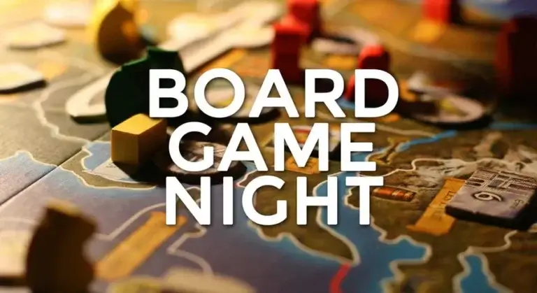 Board Game Night at Captain Nemo