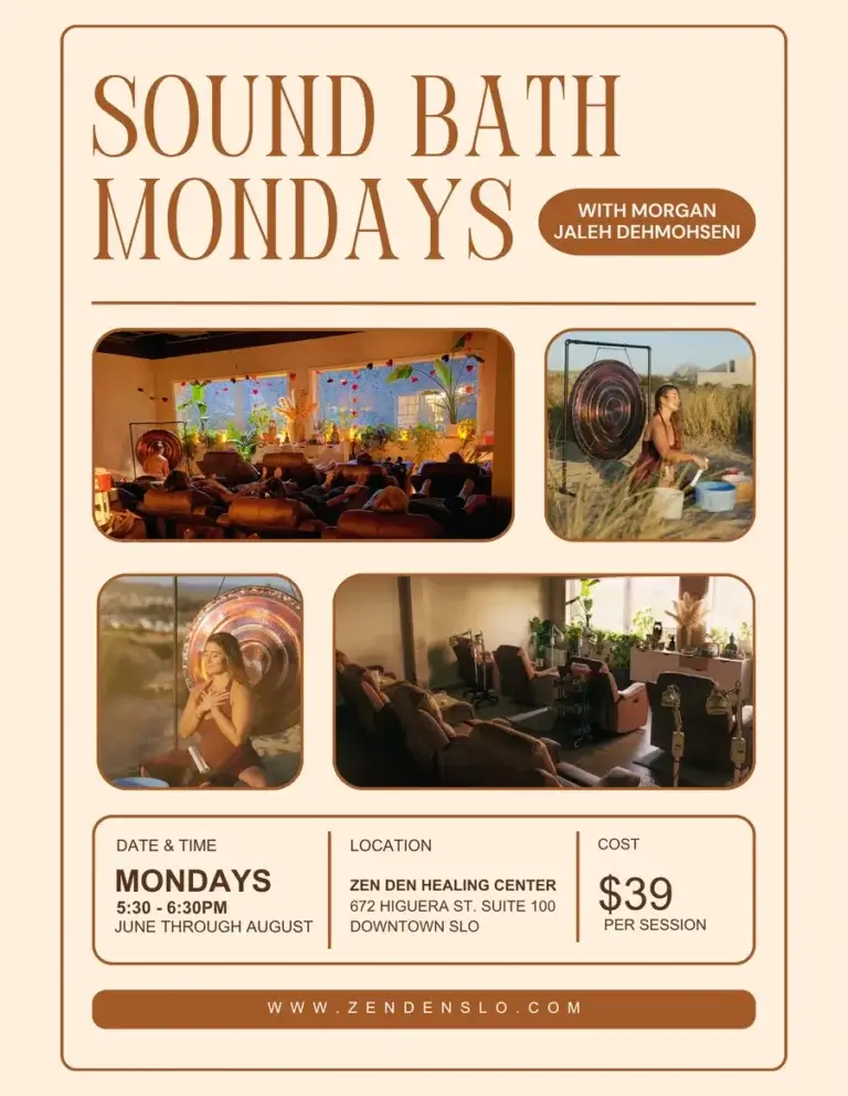 Sound Bath by Morgan Jaleh Dehmohseni