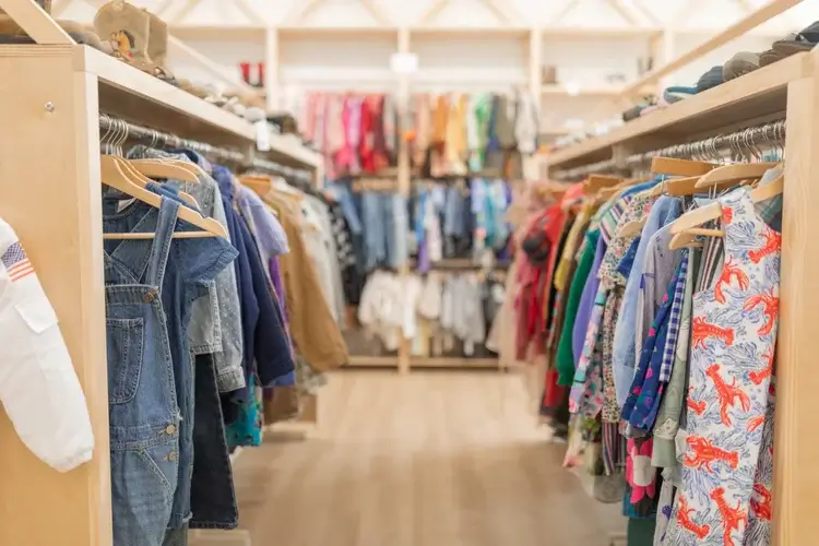 Calico kids landscape of clothes